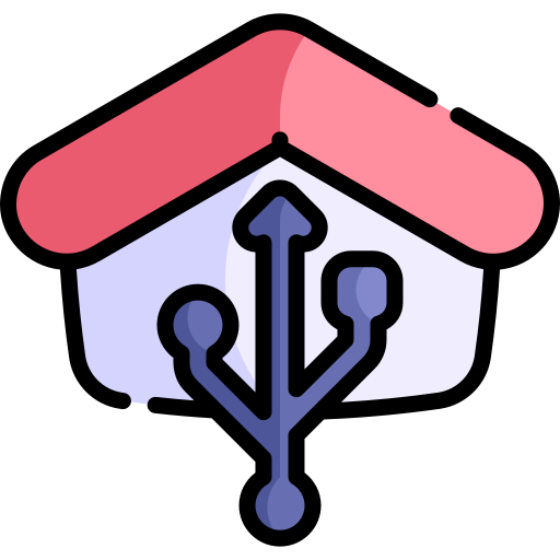 house Kawaii Lineal color icon