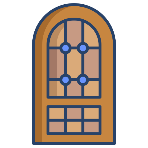 porta Generic color outline icona
