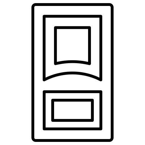 tür Generic black outline icon