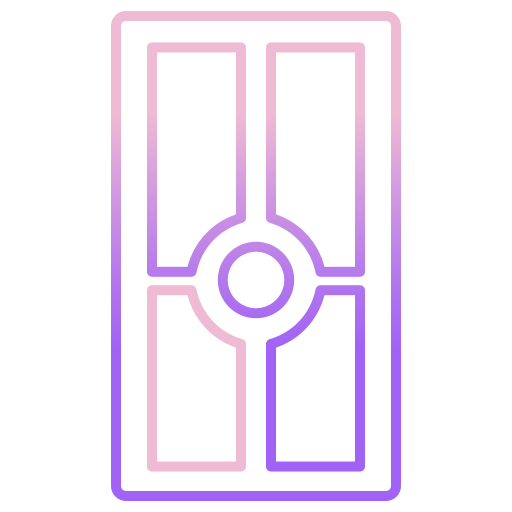 drzwi Generic gradient outline ikona