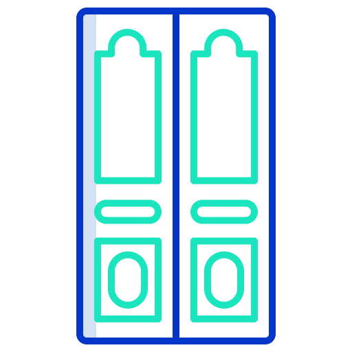 porta Generic color outline Ícone