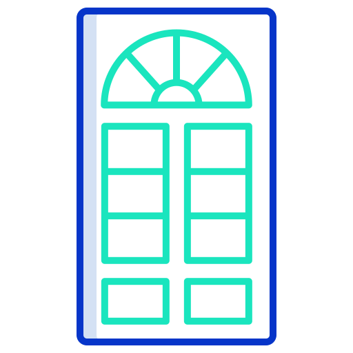 porta Generic color outline Ícone