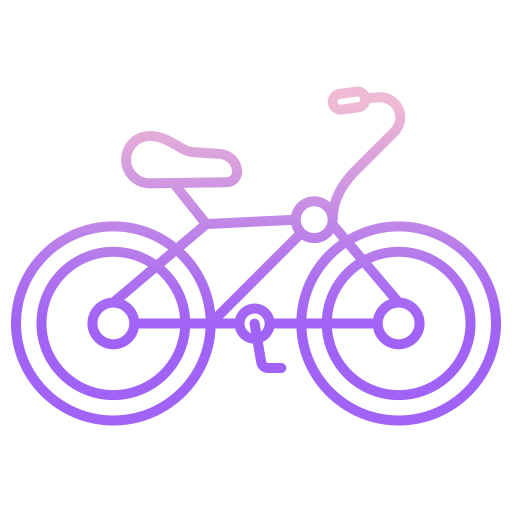 bicicleta Generic gradient outline Ícone