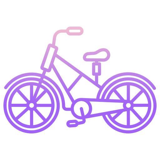 bicicleta Generic gradient outline Ícone