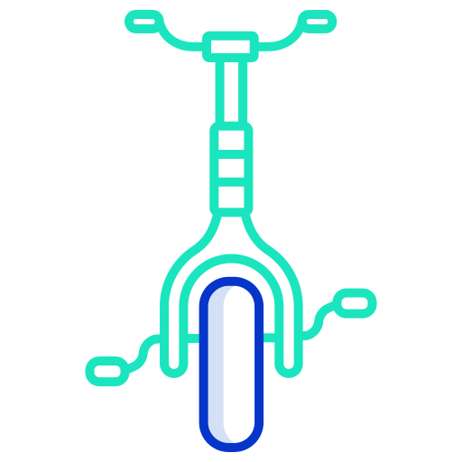 bicicletta Generic color lineal-color icona