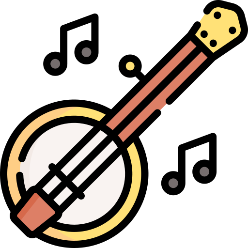 Banjo Special Lineal color icon