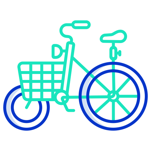 Bicycle Generic color lineal-color icon