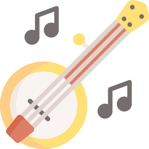 banjo Special Flat ikona