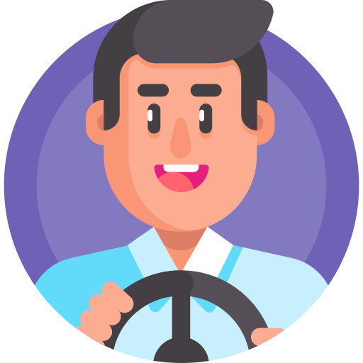 Driver Detailed Flat Circular Flat icon