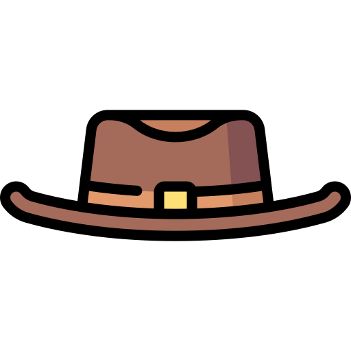 Ковбойская шляпа Special Lineal color иконка