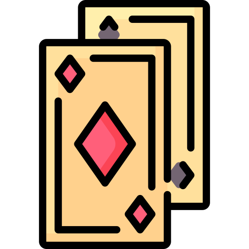 jouer aux cartes Special Lineal color Icône