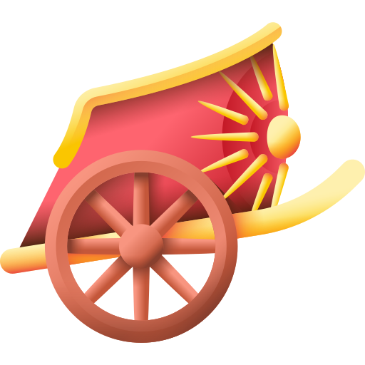Chariot 3D Color icon