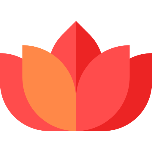 lotus Basic Straight Flat icoon
