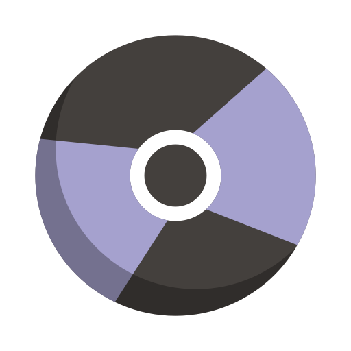 discos compactos Generic Flat icono