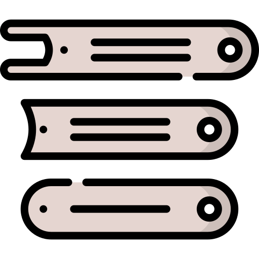 vástago de acero Special Lineal color icono