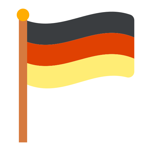 bandera alemana Generic Flat icono