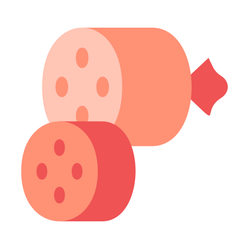 salami Generic Flat icoon