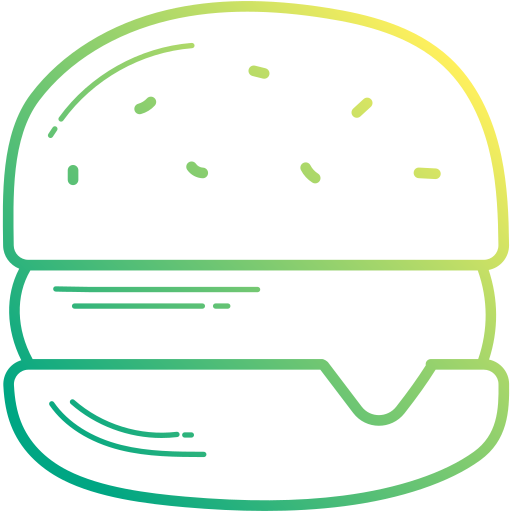 バーガー Generic Gradient icon