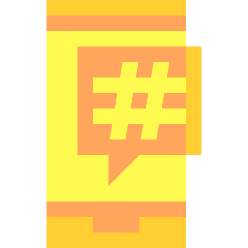 hashtag Basic Sheer Flat ikona