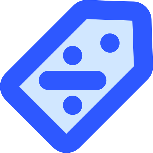割引 Generic Blue icon