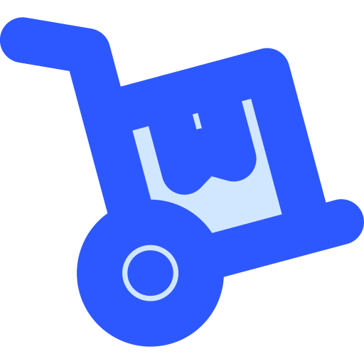 chariot Generic Blue Icône
