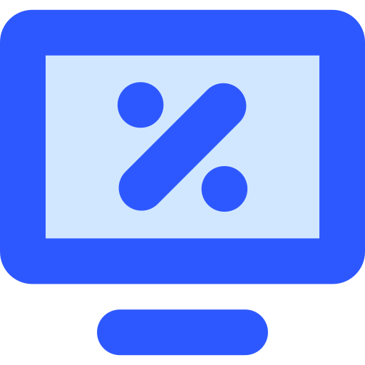 prozentsatz Generic Blue icon