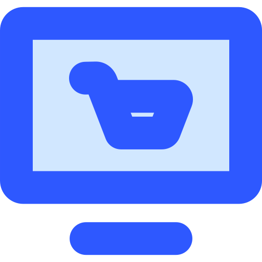 online einkaufen Generic Blue icon