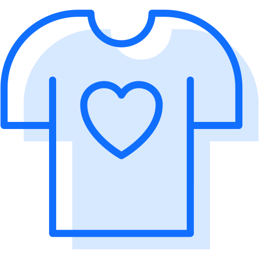 衣類 Generic Blue icon