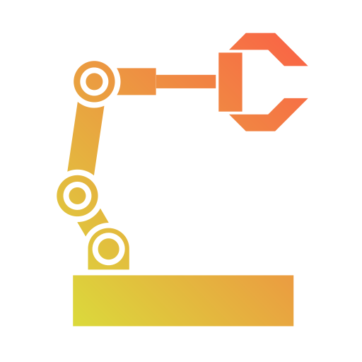 ロボットアーム Generic Flat Gradient icon