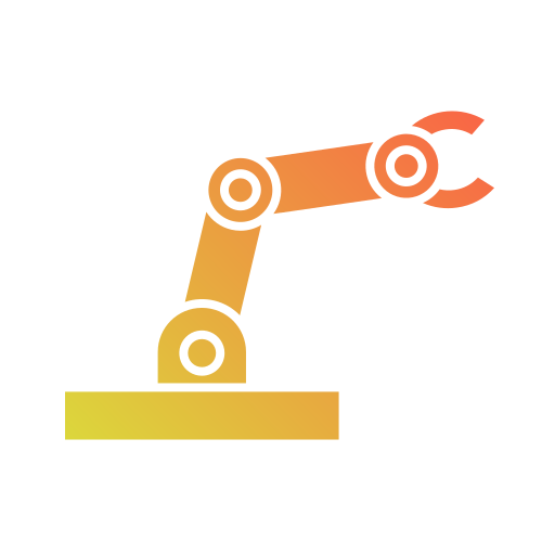 ロボットアーム Generic Flat Gradient icon