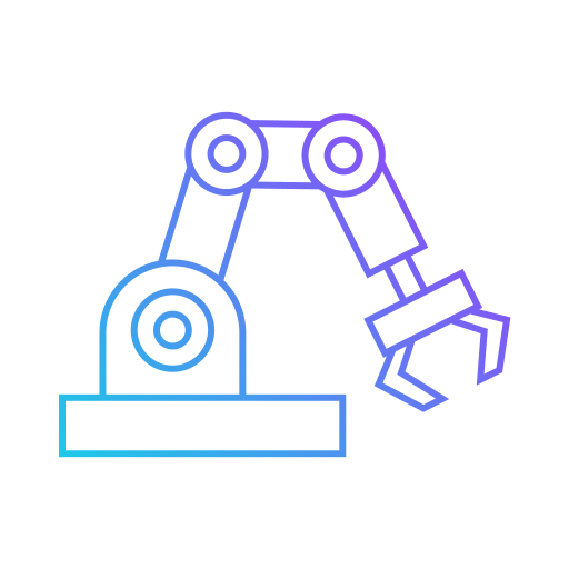 Robotic arm Generic Gradient icon
