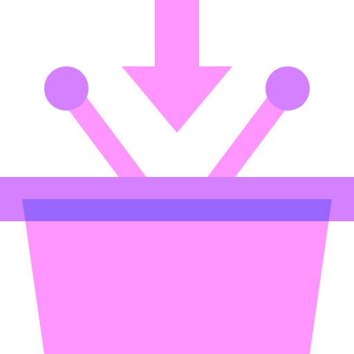 basket Basic Sheer Flat icon