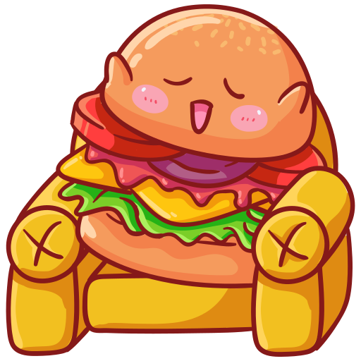 hamburger Generic Outline Color icona