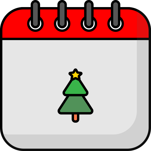 Árbol de navidad Generic Outline Color icono