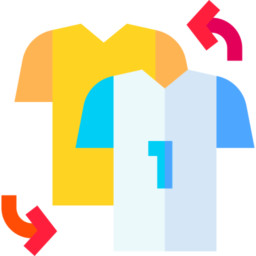 Shirt Basic Straight Flat icon