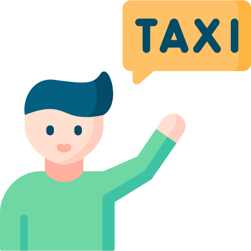 taxi rufen Special Flat icon