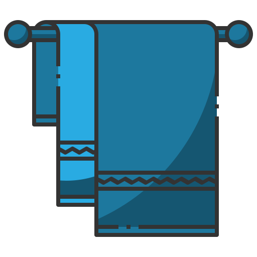 toalla Generic Blue icono