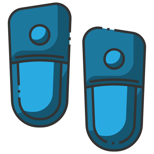Тапочки Generic Blue иконка