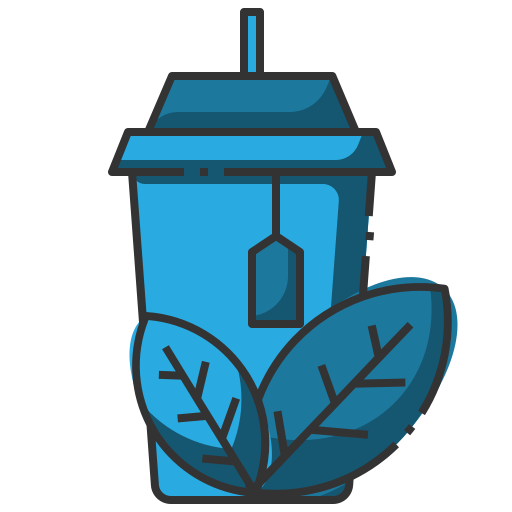 お茶 Generic Blue icon