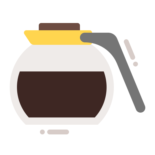 Coffee Pot Generic Flat icon