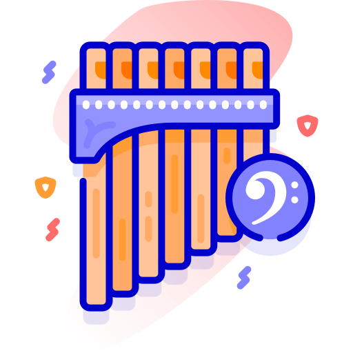 Pan flute Special Ungravity Lineal color icon