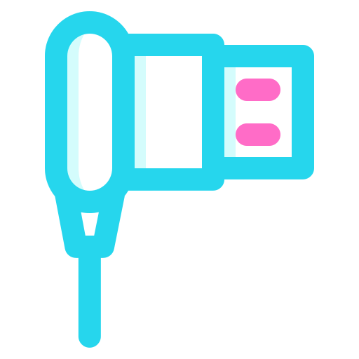usb 충전기 Generic Outline Color icon