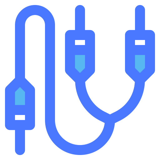 audiobuchse Generic Blue icon