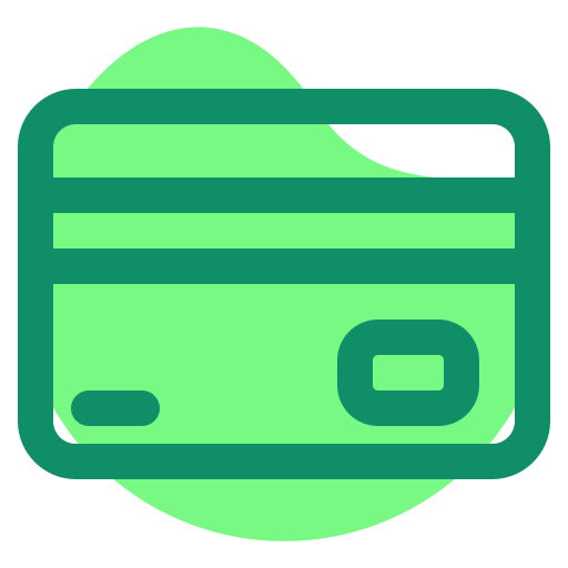 クレジットカード Generic Rounded Shapes icon