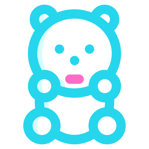 knuffelbeer Generic Outline Color icoon