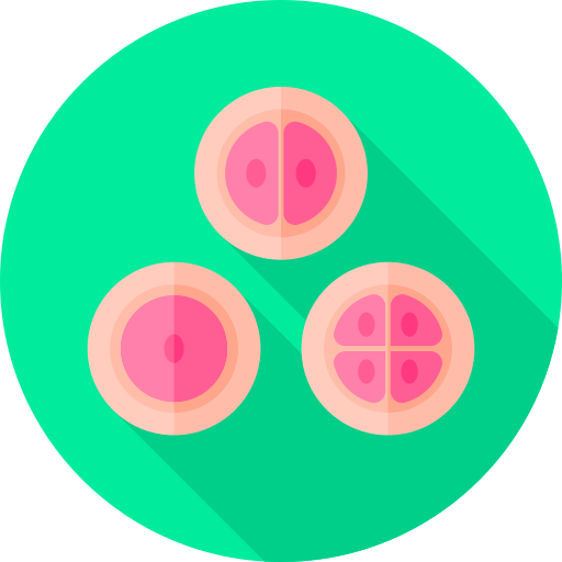 細胞 Flat Circular Flat icon