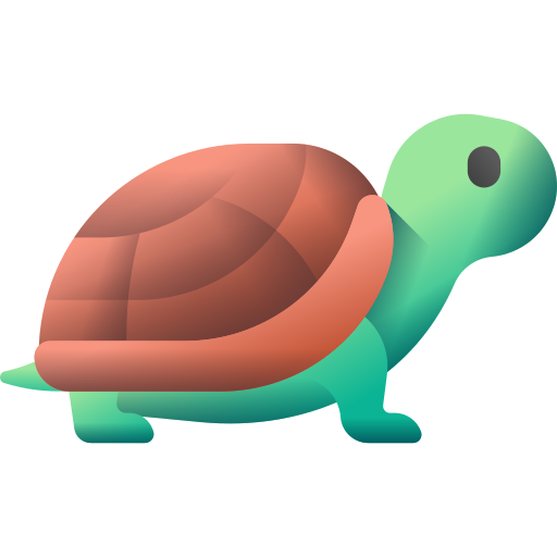 Turtle 3D Color icon
