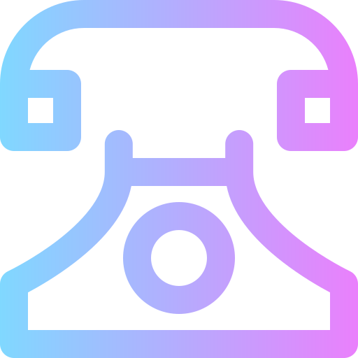 telefon Super Basic Rounded Gradient ikona