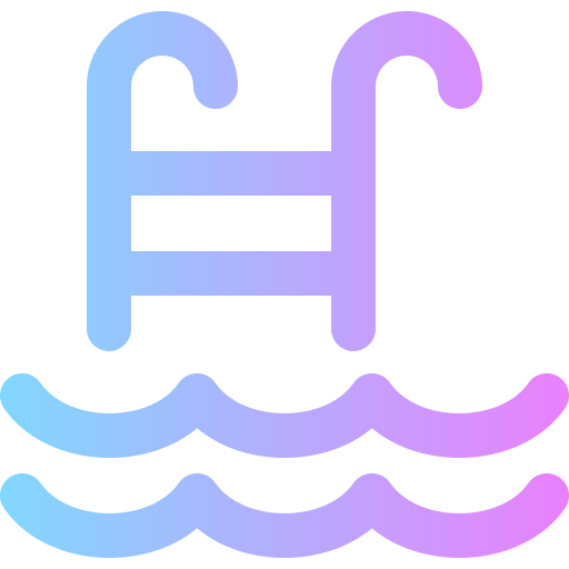 schwimmbad Super Basic Rounded Gradient icon