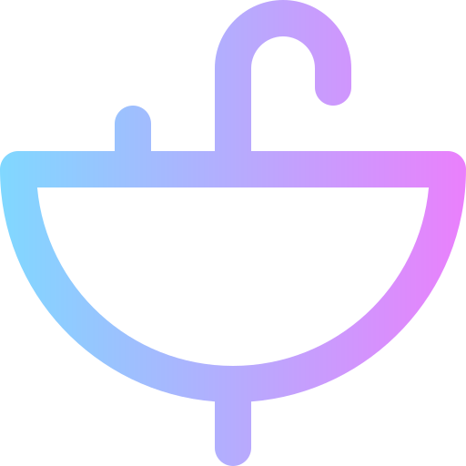 Sink Super Basic Rounded Gradient icon